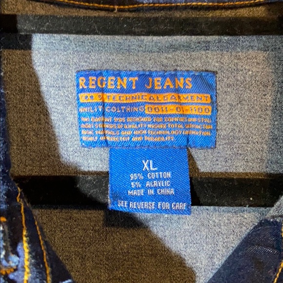 3/$25 - Sparkly Jean Blouse - Picture 2 of 6